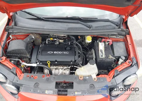 2012 Chevrolet Sonic 2Lz from USA, damaged, VIN 1G1JE6SH2C4177635